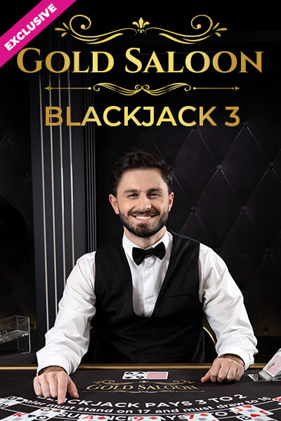Gold Saloon Blackjack 3